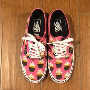 Vans cupcake shoes